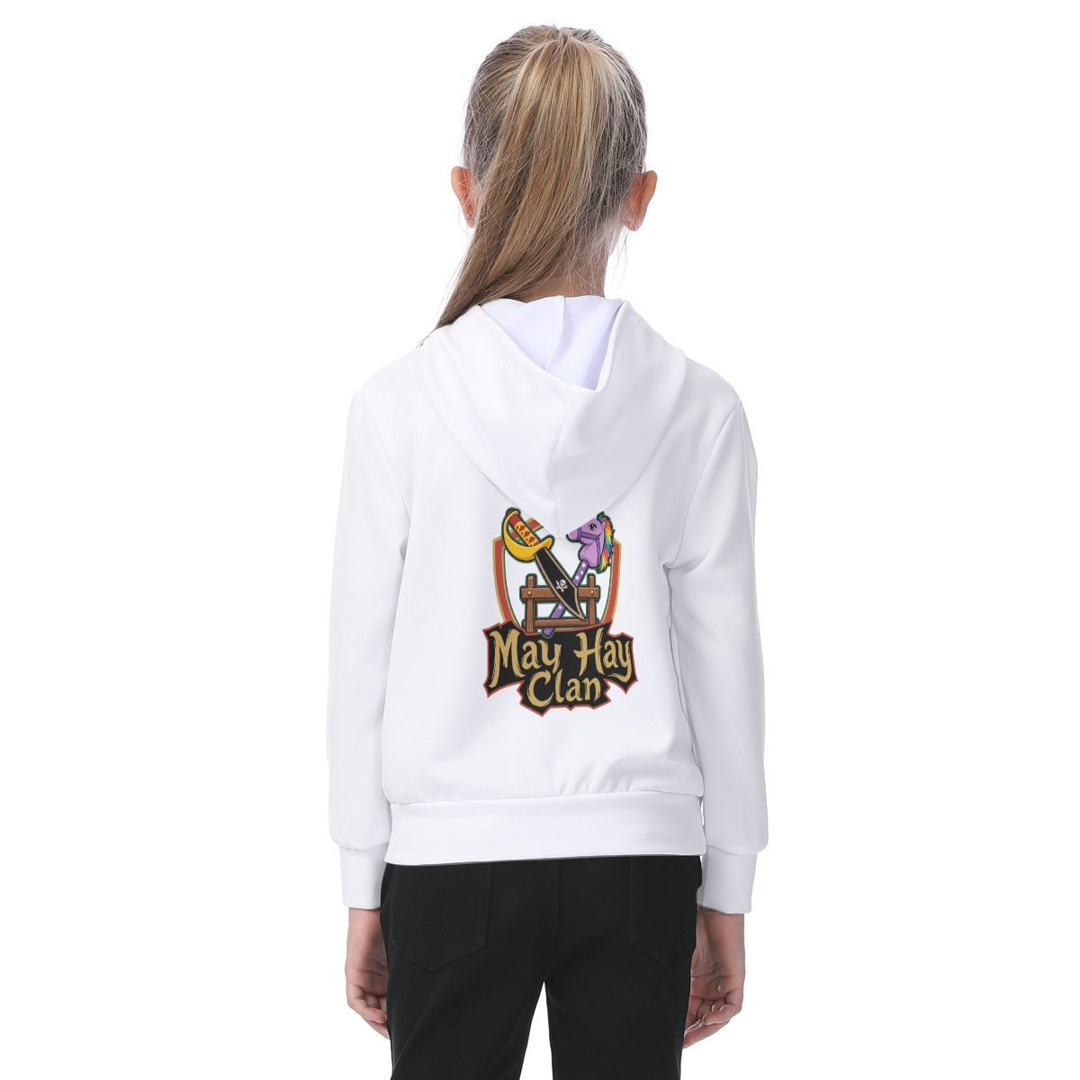 All-Over Print Kid's Heavy Fleece Hoodie