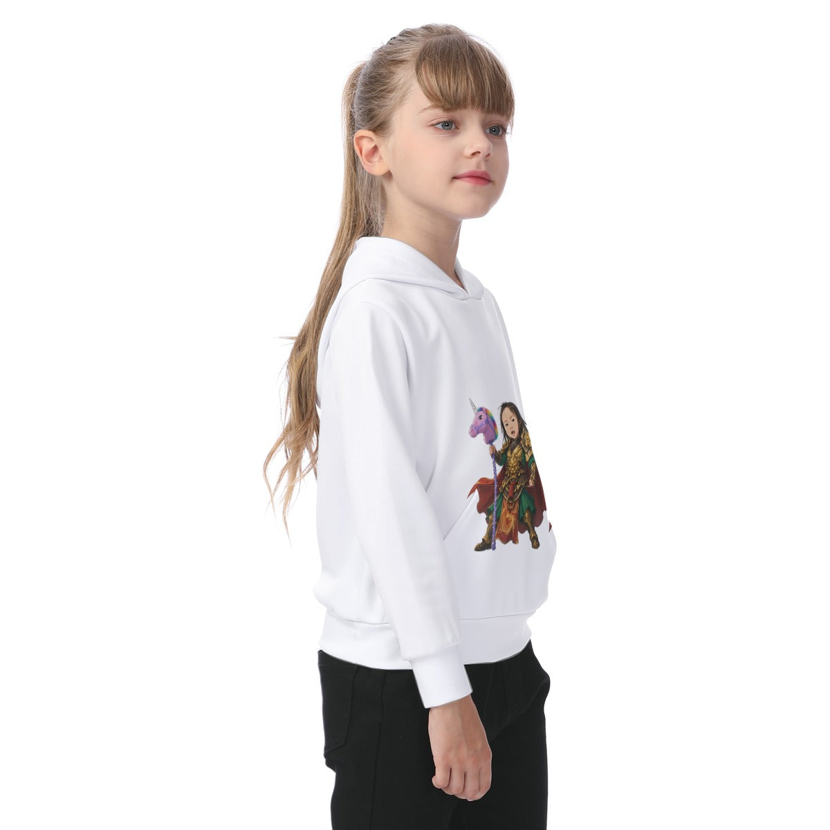 All-Over Print Kid's Heavy Fleece Hoodie