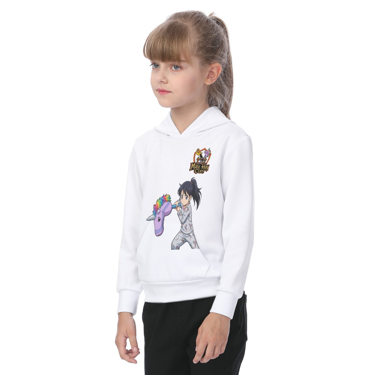 All-Over Print Kid's Heavy Fleece Hoodie