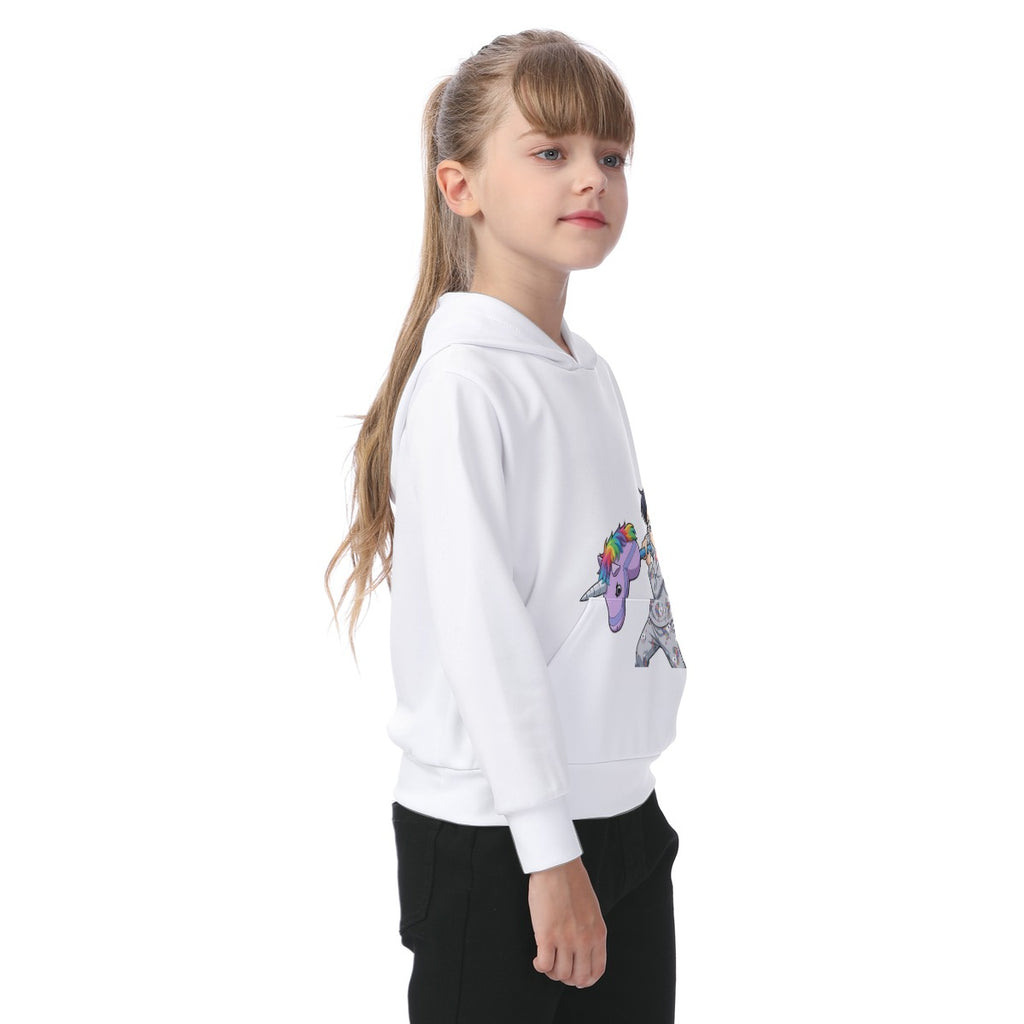 All-Over Print Kid's Heavy Fleece Hoodie