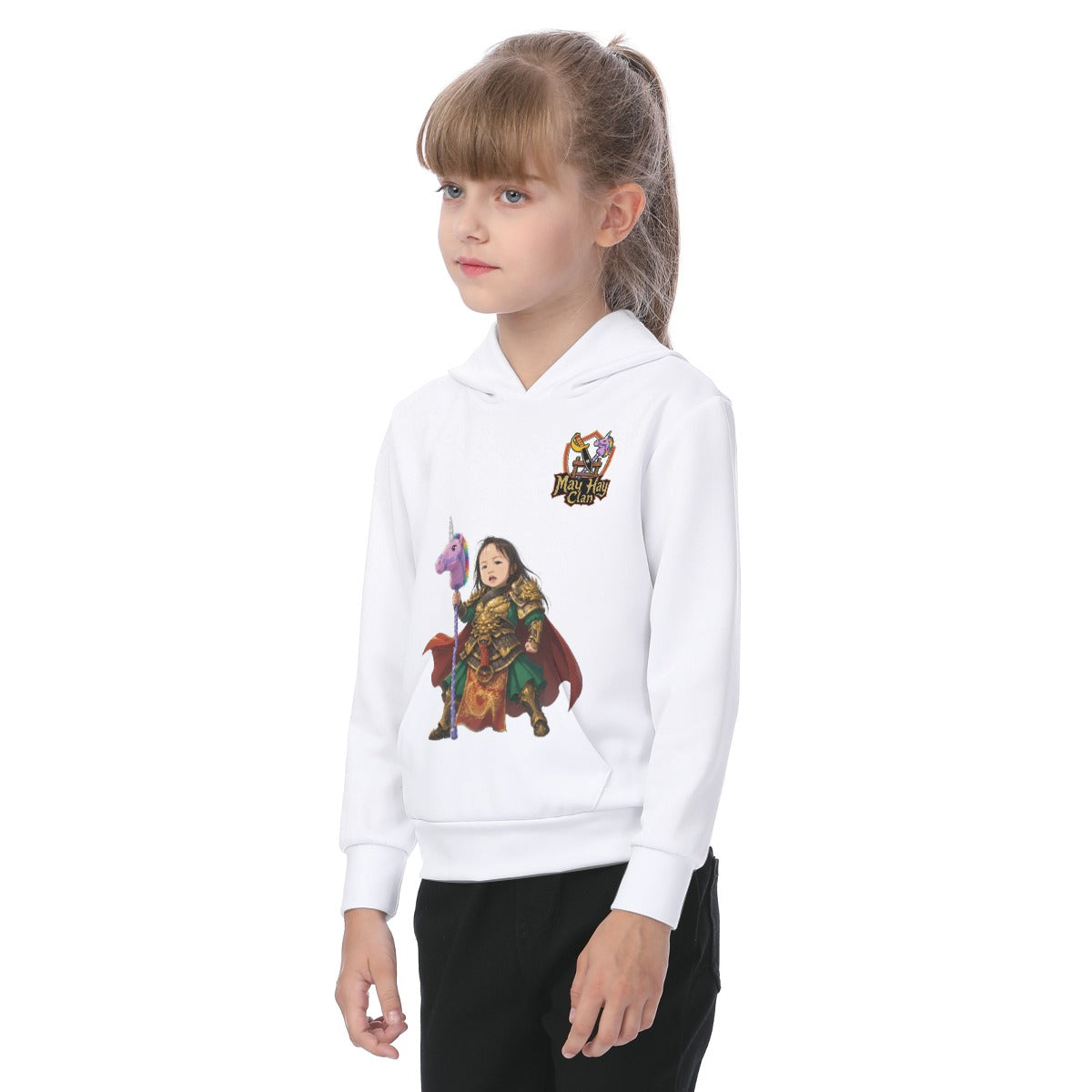 All-Over Print Kid's Heavy Fleece Hoodie